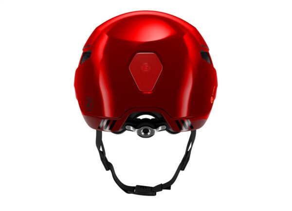 Kiiver LAZER URBANIZE +led, Metallic Red, punane (M) - Image 5